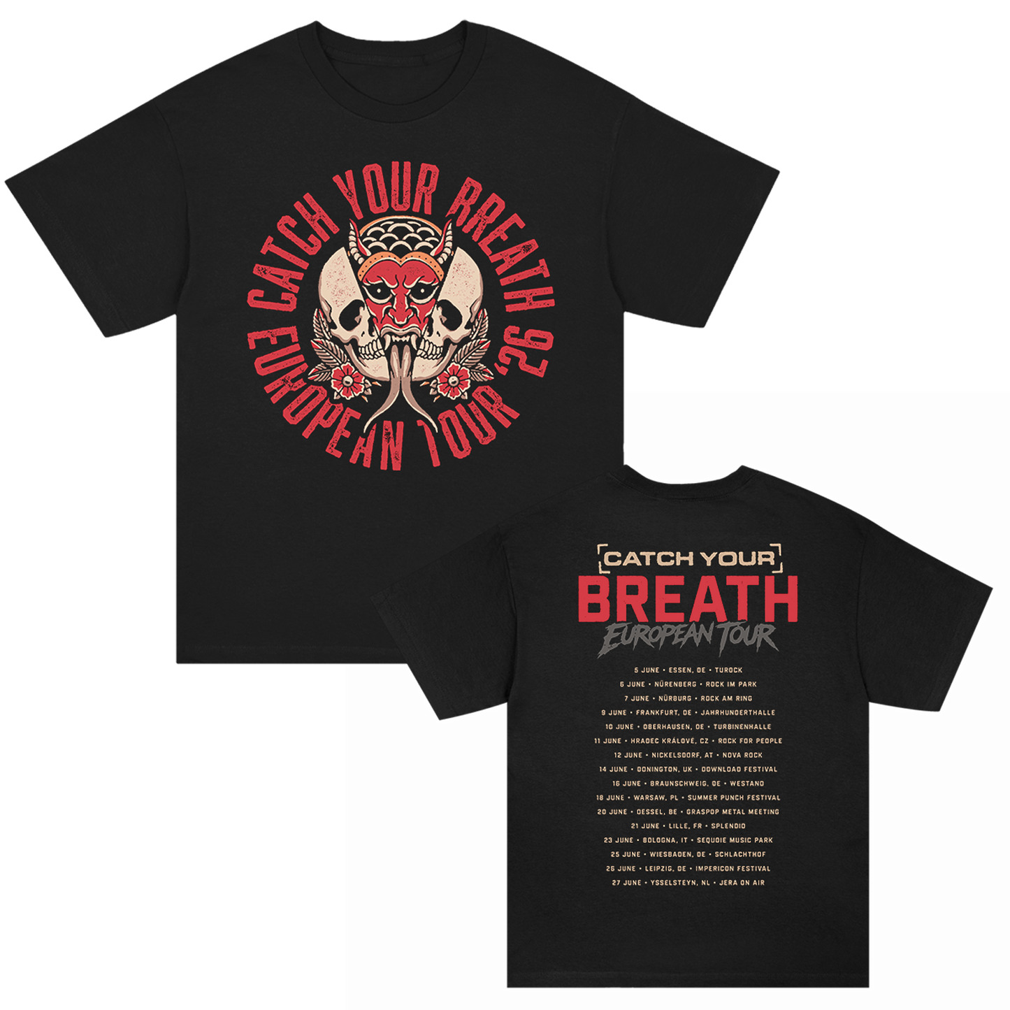 Catch Your Breath (EU/UK Tour 2026) T-Shirt