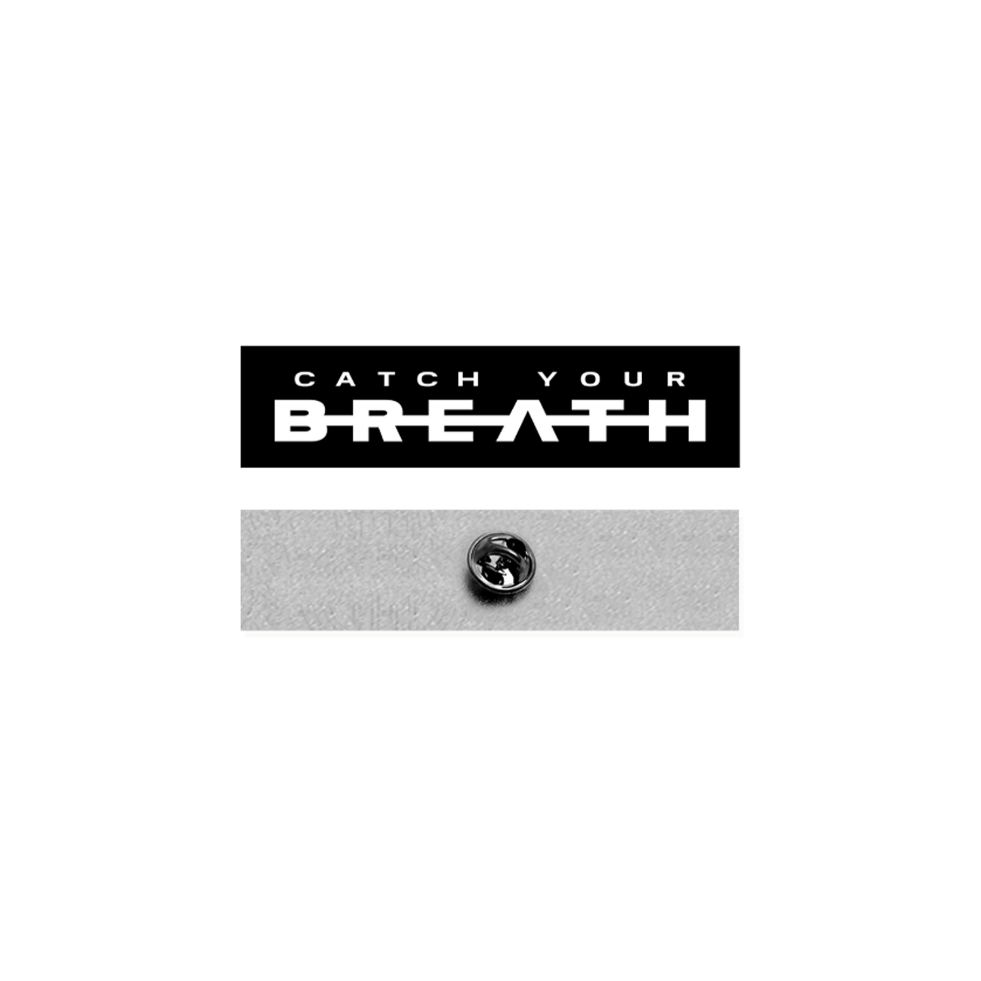 Catch Your Breath (Logo) Enamel Pin