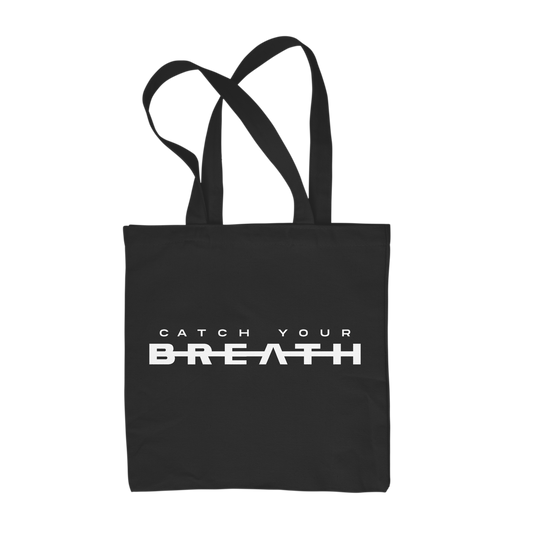 Catch Your Breath (Logo) Tote Bag